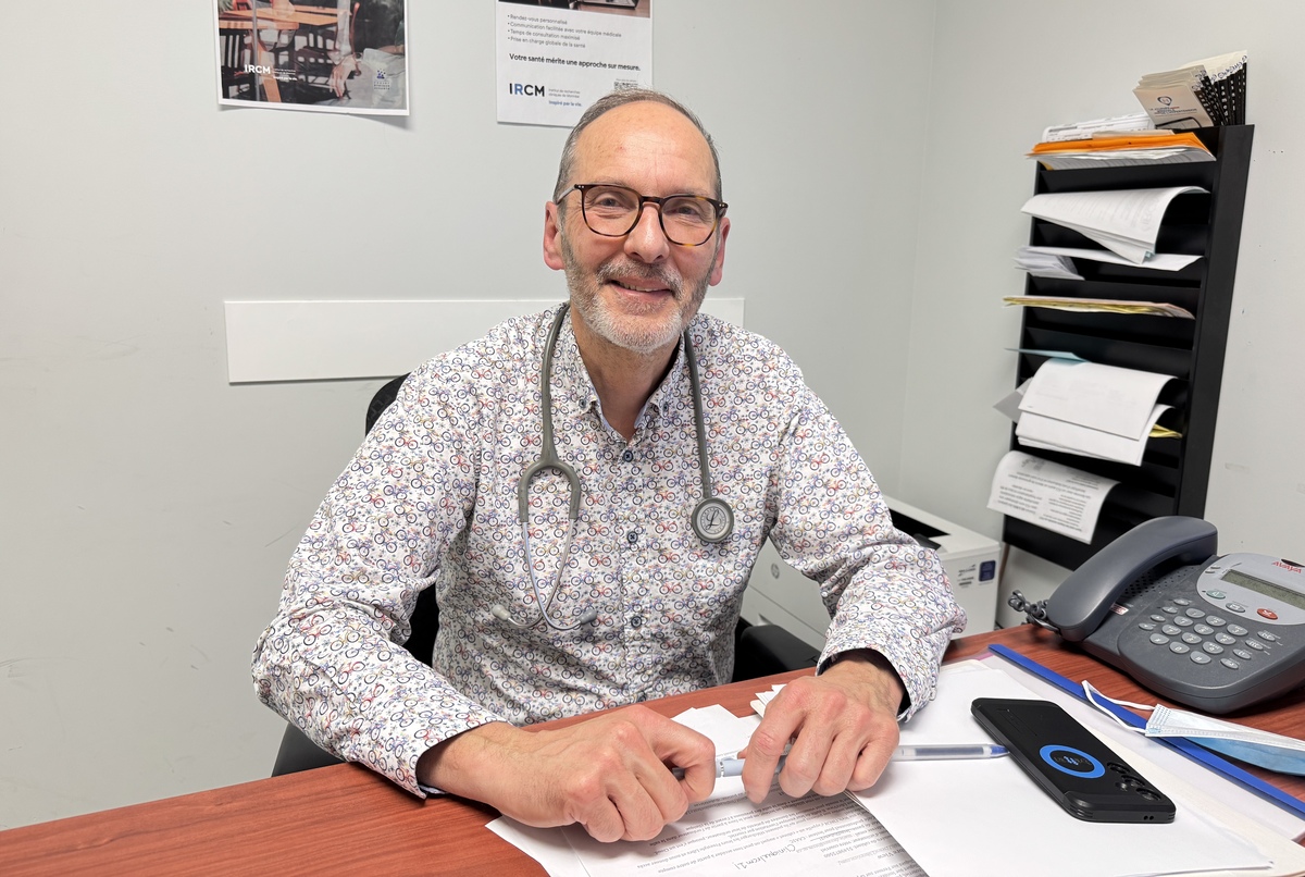 Dr. Rémi Rabasa-Lhoret, Director, Diabetes clinic of the Montreal Clinical Research Institute in Montreal in April 2025.